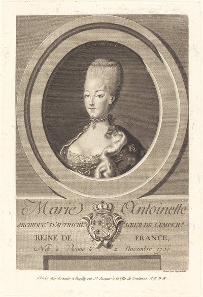 Maria Antonietta da Charles Eugene Duponchel