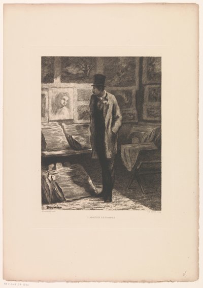 Collezionista di stampe da Charles F. Pinet