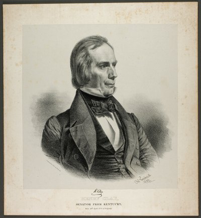 Henry Clay, senatore del Kentucky da Charles Fenderich
