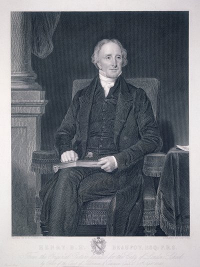 Henry Benjamin Hanbury Beaufoy da Charles Fox