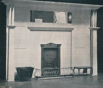 Caminetto, c1895, 1897 da Charles Francis Annesley Voysey