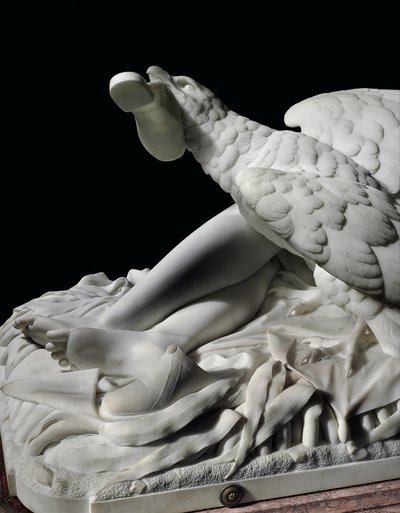 Figura a grandezza naturale di Rhodopis su piedistallo da Charles Francis Fuller