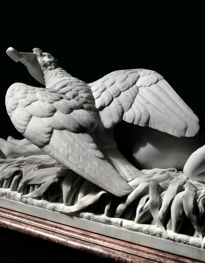Figura a grandezza naturale di Rhodopis su piedistallo, 1862 da Charles Francis Fuller