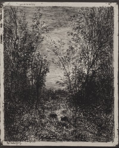 Un Ruscello in una Radura da Charles Francois Daubigny