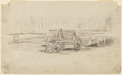 Un carro agricolo da Charles Francois Daubigny