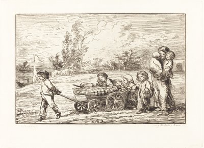 Imbarco sul Bottin da Charles Francois Daubigny
