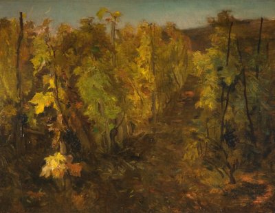 La vigna, 1860-1863 da Charles Francois Daubigny