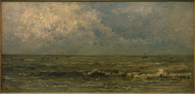 Il mare, tempo grigio da Charles Francois Daubigny