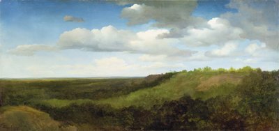 Paesaggio nella campagna romana, 1836 da Charles Francois Daubigny