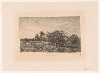 Paesaggio con meli da Charles Francois Daubigny
