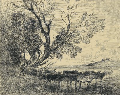 Le Gué da Charles Francois Daubigny