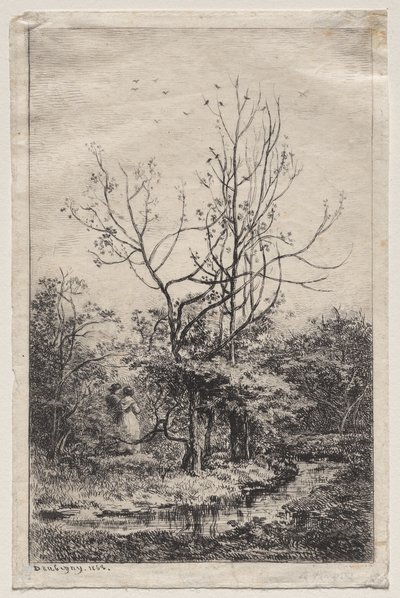Il frutteto da Charles Francois Daubigny