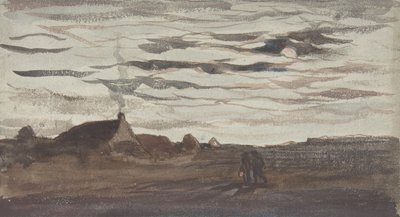 Chiaro di luna, ca. 1860 da Charles Francois Daubigny