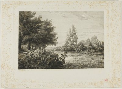 Vicino a Choisy-le-Roi da Charles Francois Daubigny