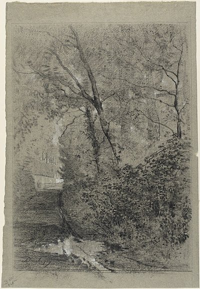Sentiero nel Bosco da Charles Francois Daubigny