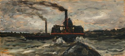 Barca fluviale da Charles Francois Daubigny