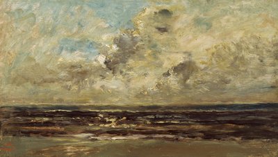 Paesaggio marino a Villerville da Charles Francois Daubigny