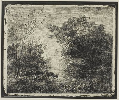 Cervi da Charles Francois Daubigny