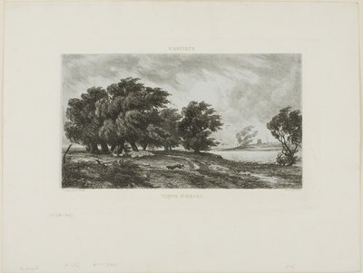 Tempo tempestoso da Charles Francois Daubigny