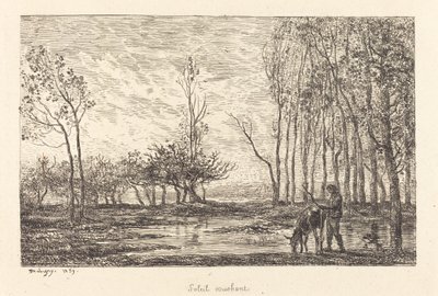 Tramonto (Soleil couchant) da Charles Francois Daubigny