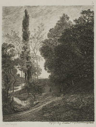 Le Rive del Cousin da Charles Francois Daubigny