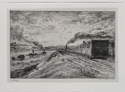 Il viaggio in barca: La partenza Il ritorno, 1861 da Charles Francois Daubigny