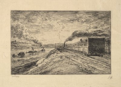 La partenza da Charles Francois Daubigny