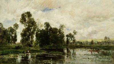 Il bordo dello stagno da Charles Francois Daubigny