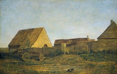 La fattoria da Charles Francois Daubigny