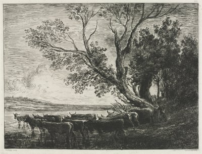 Il guado da Charles Francois Daubigny