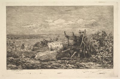 Il Ricordo del Raccolto del Morvan da Charles Francois Daubigny