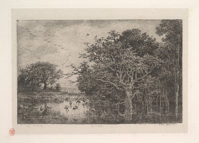 Le paludi da Charles Francois Daubigny