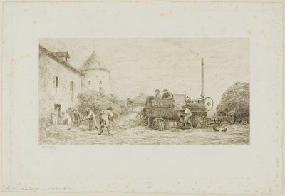 La mietitrice da Charles Francois Daubigny