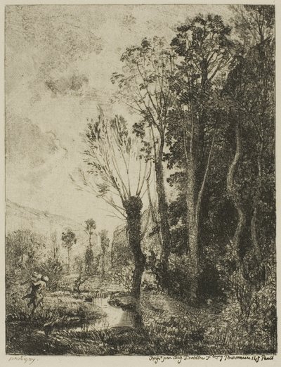 Il Satiro da Charles Francois Daubigny