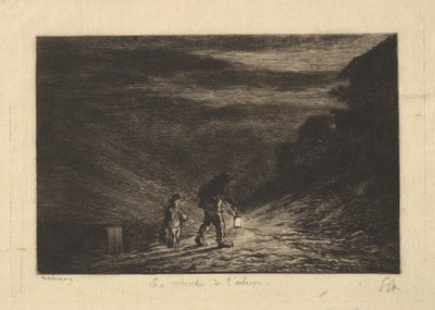 La Ricerca di una Locanda da Charles Francois Daubigny