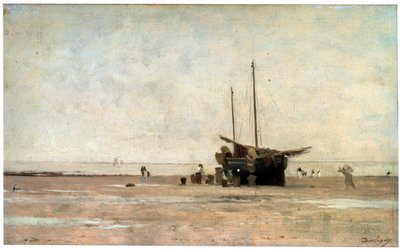 La spiaggia da Charles Francois Daubigny