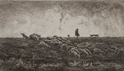 Il temporale da Charles Francois Daubigny