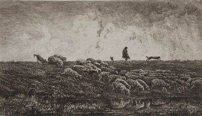 La doccia da Charles Francois Daubigny
