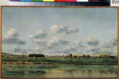 Le rive del Loing in Seine-et-Marne da Charles Francois Daubigny
