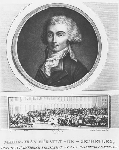 Marie-Jean Hérault de Séchelles da Charles Francois Gabriel Levachez