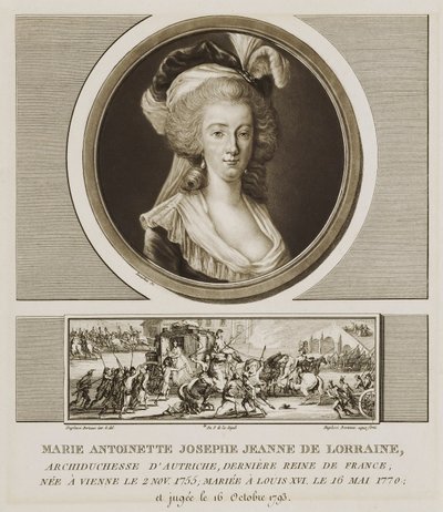 Maria Antonietta Josephe Jean de Lorraine da Charles Francois Gabriel Levachez
