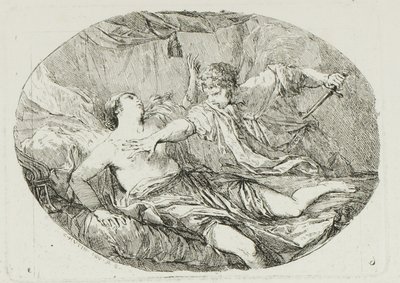 Tarquinio e Lucrezia da Charles Francois Hutin