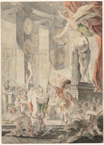 Ut Pictura Poesis da Charles Francois Hutin