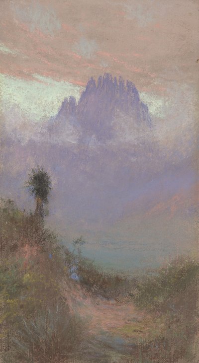 Senza titolo (Paesaggio montano) da Charles Franklin  Reaugh