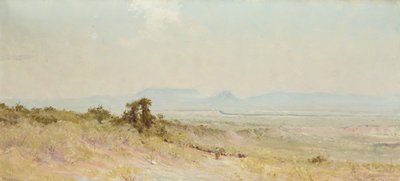 House Mountain sul Llano da Charles Franklin  Reaugh