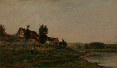 Le Chaumière da Charles Francois Daubigny
