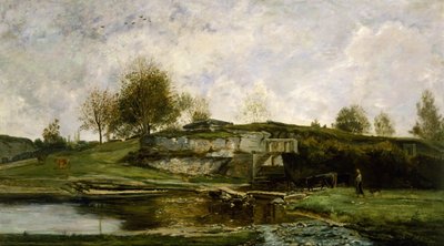 La chiusa nella Valle di Optevoz da Charles Francois Daubigny