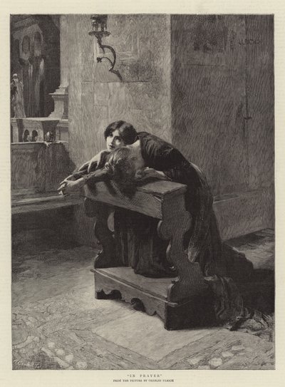 In preghiera da Charles Frederic Ulrich