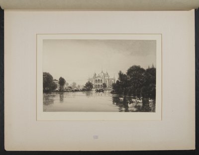 Un angolo tranquillo sulla West Lagoon da Charles Frederick William Mielatz