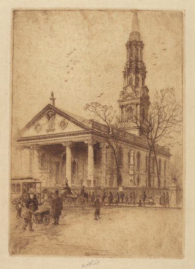 San Paolo, Broadway, N.Y., 1906 da Charles Frederick William Mielatz